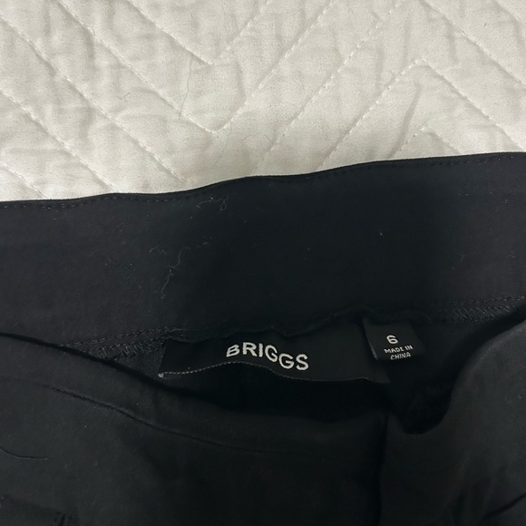 ￼ women’s Capri, black pants, stretch, work, ankle, pockets, - Picture 3 of 4